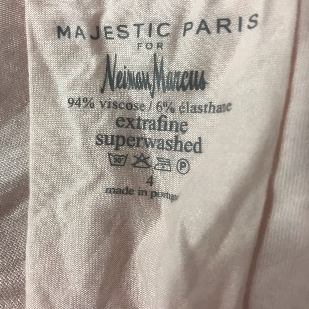 Majestic Paris For Neiman Marcus Extrafine Tee - Picture 3 of 3